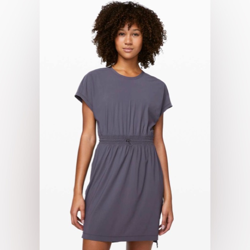 Lululemon throw it on dress 8
